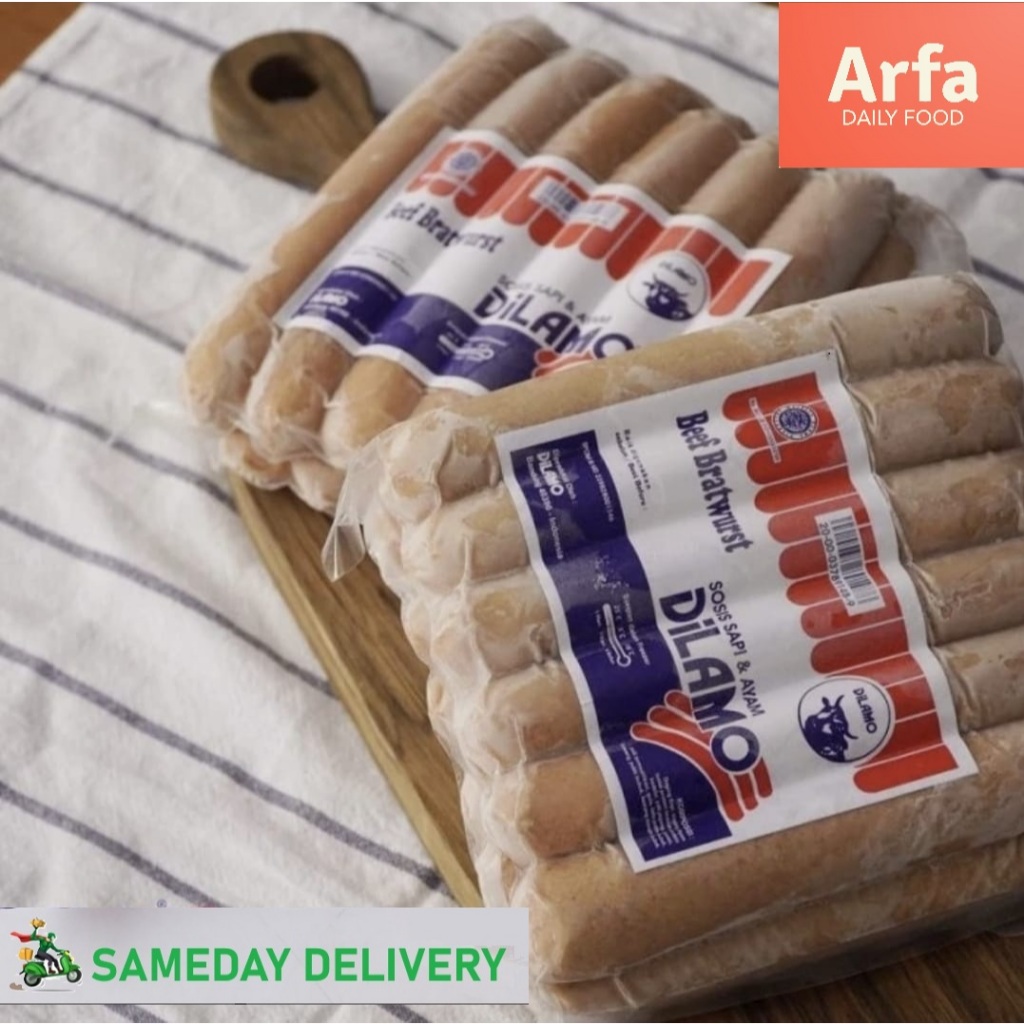 

Dilamo Sosis Premium Beef Bratwurst (450 gram)