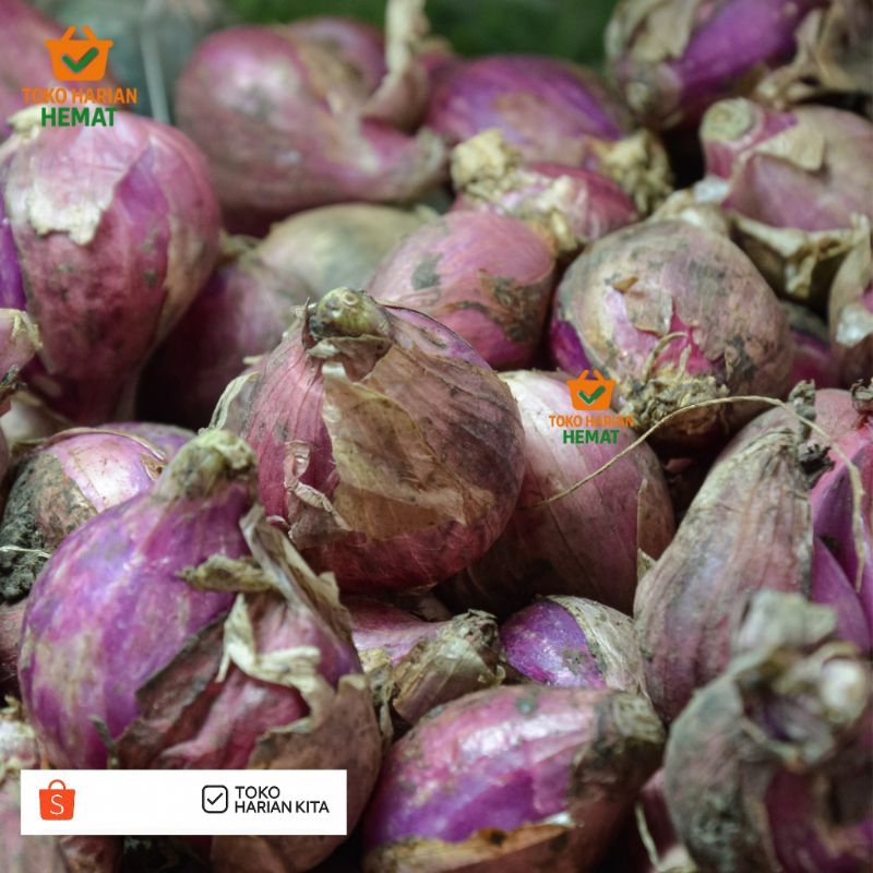 Bawang Merah Brebes Super 250 Gram - Segar & Asli Petani Brebes