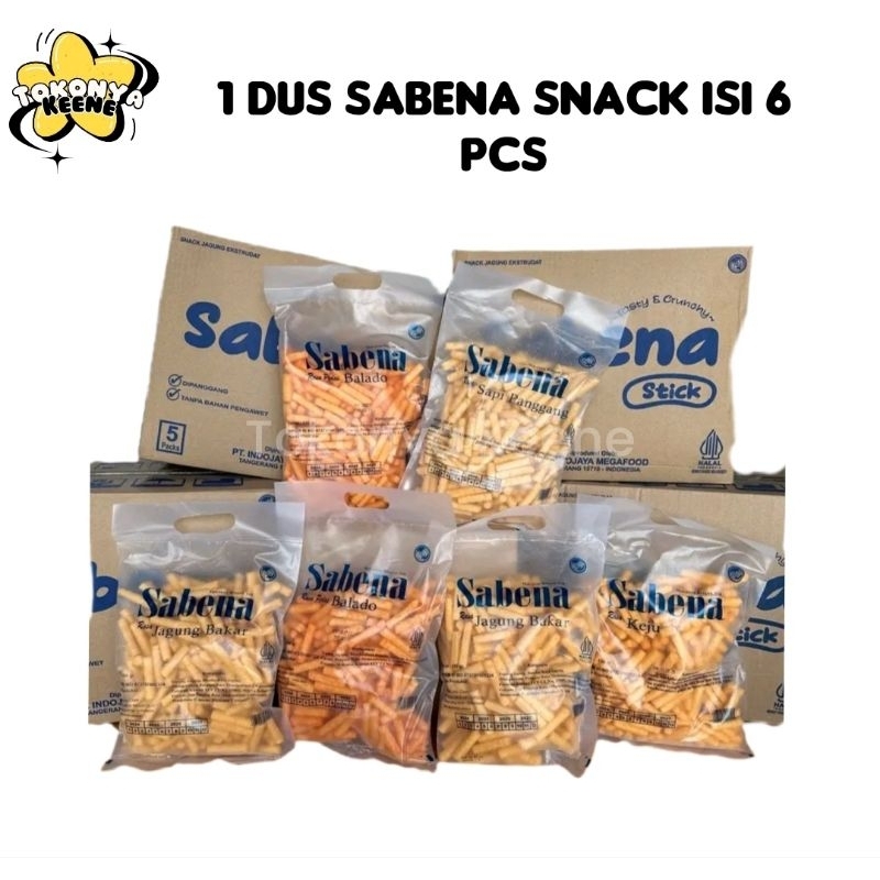 

Sabena Snack 1 karton isi 6 pcs
