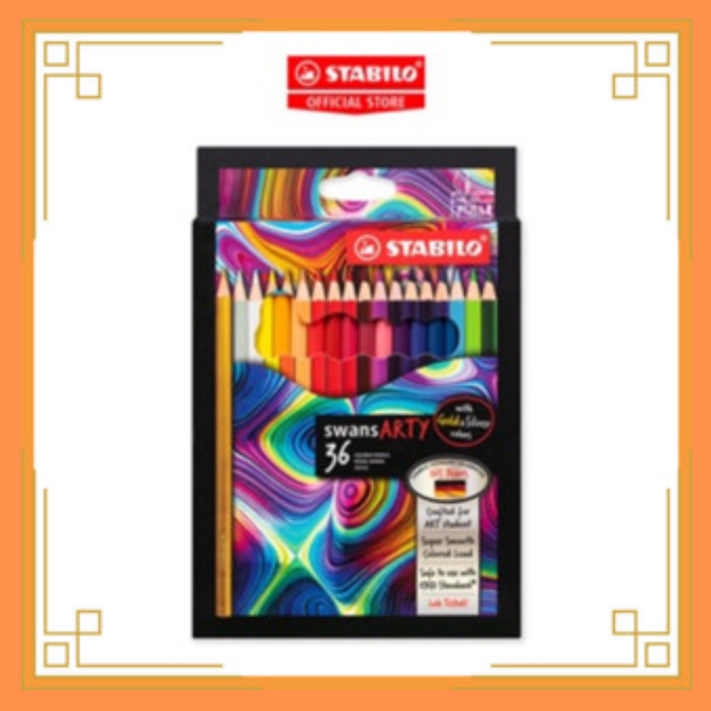 

STABILO Pensil Warna swans arty 12 - 48 warna