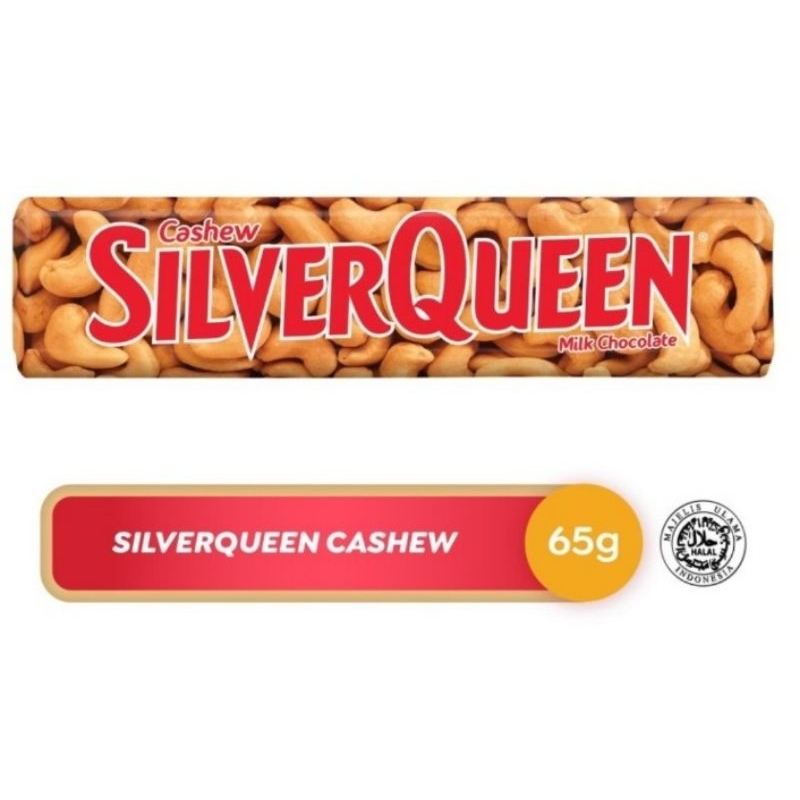 

SilverQueen Milk Chocolate with cashews 55g