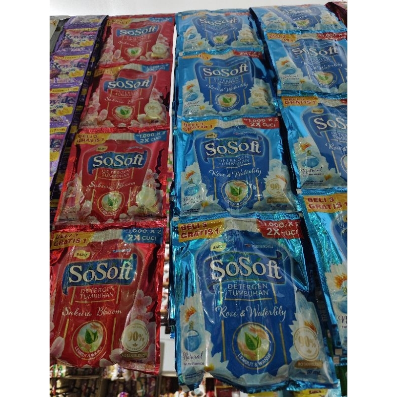 Detergen Cair Sosoft