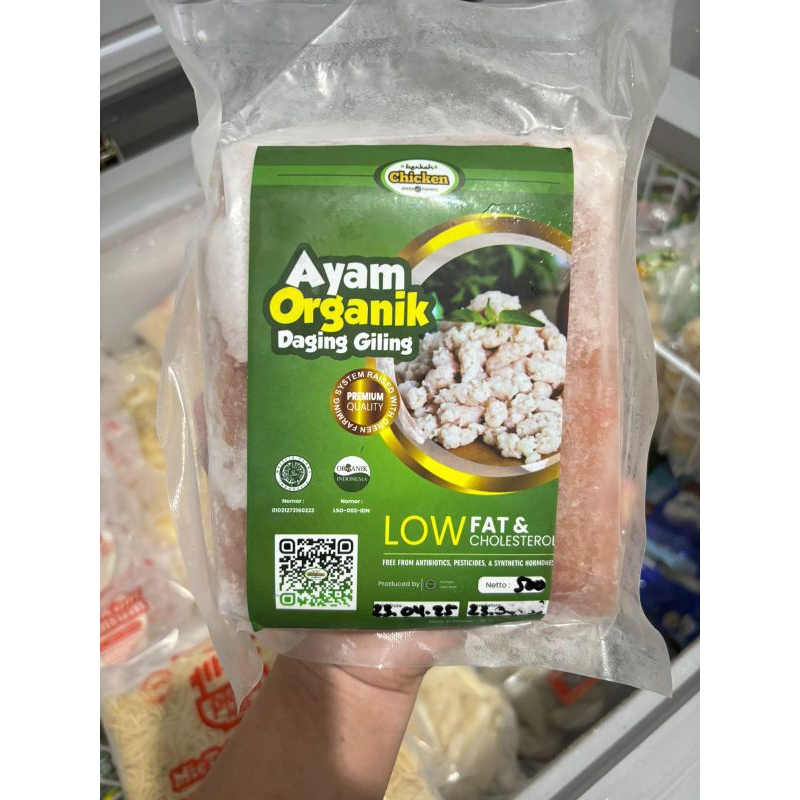 

ayam organik daging giling 500g