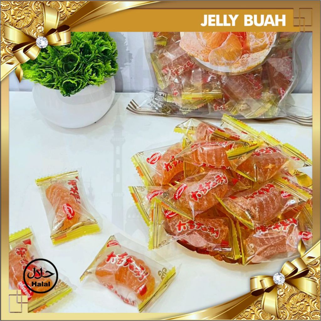 

permen jelly jeruk Naraya 500gr