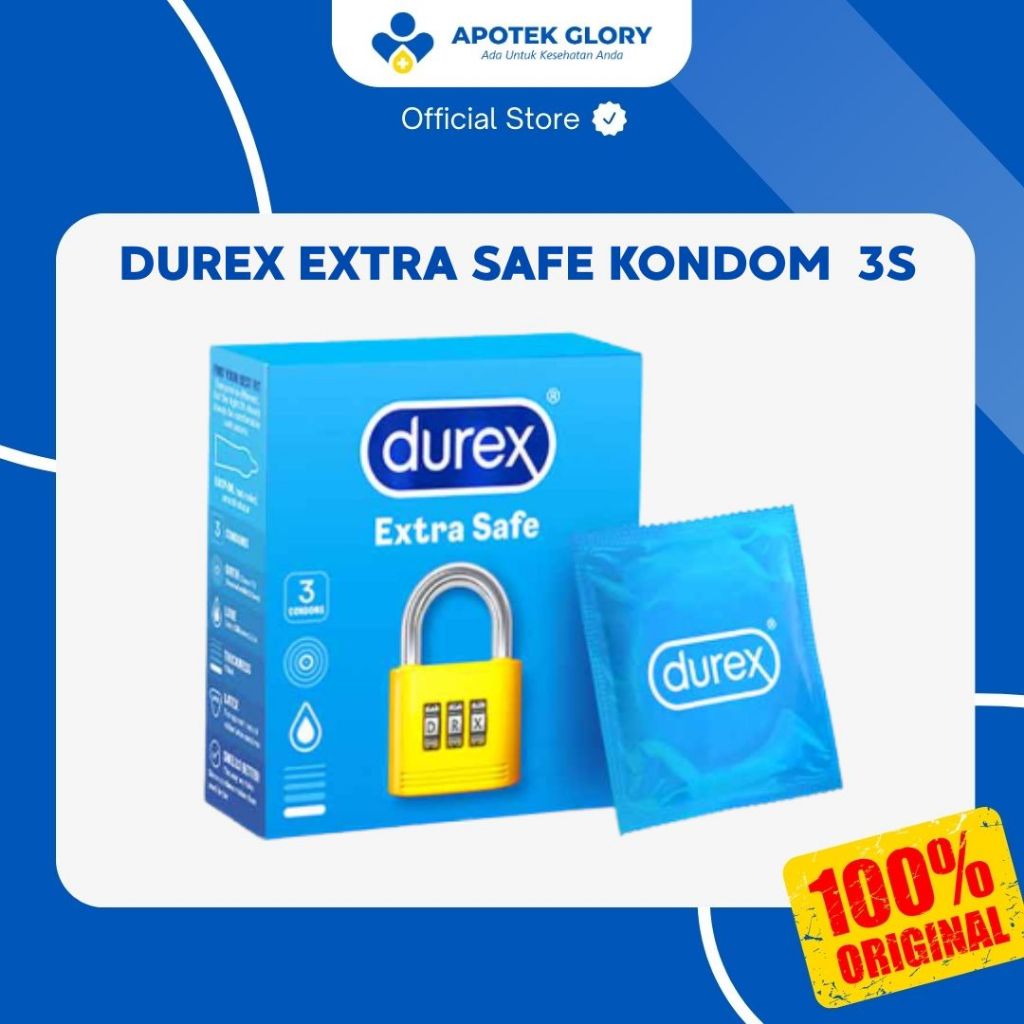 DUREX EXTRA SAFE KONDOM 3S