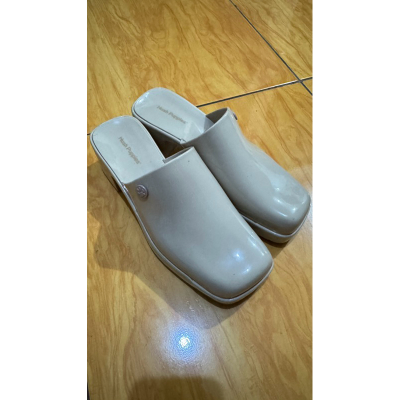 PRELOVED Hush Puppies Ophelia Heels Taupe