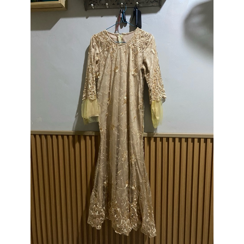 Dress Duyung Brokat (Preloved)