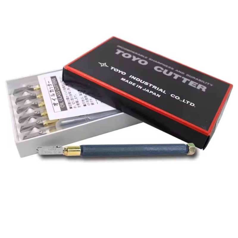 

Toyo cutter blade tc10 original japan tanpa kabel logam