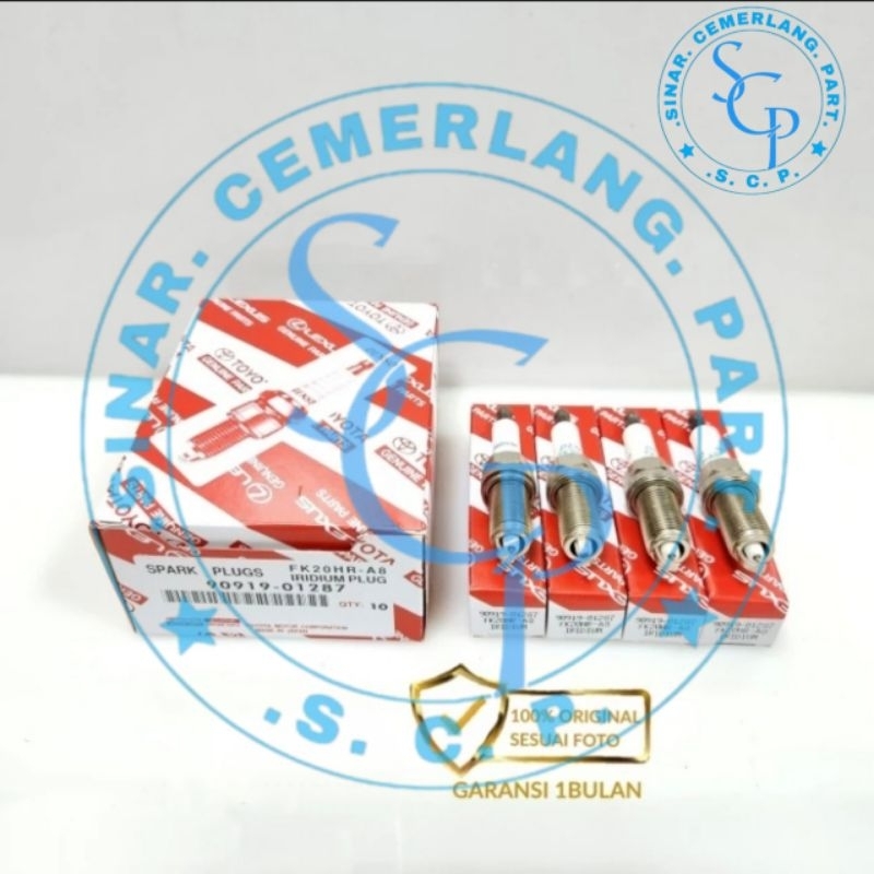 busi iridium toyota innova inova original 4pcs