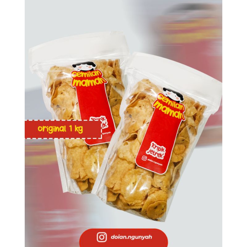 

Cemilan Mamah By Doianngunyah | Kripik Jetrek 1kg