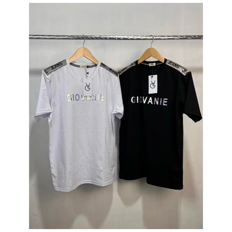 Baju Kaos GV Jeans Lis Pundak Kaos Premium Lengan Pendek