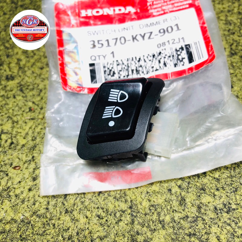 Tombol switch saklar lampu dim jauh dekat honda blade beat pop supra 125 revo 110 scoopy vario led t