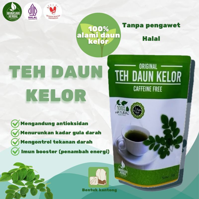 

Teh Daun Kelor Premium TOP 1 Moringa Oliefera Obat Kolesterol Asam Urat Rematik Hipertensi Darah Tinggi Gula Darah