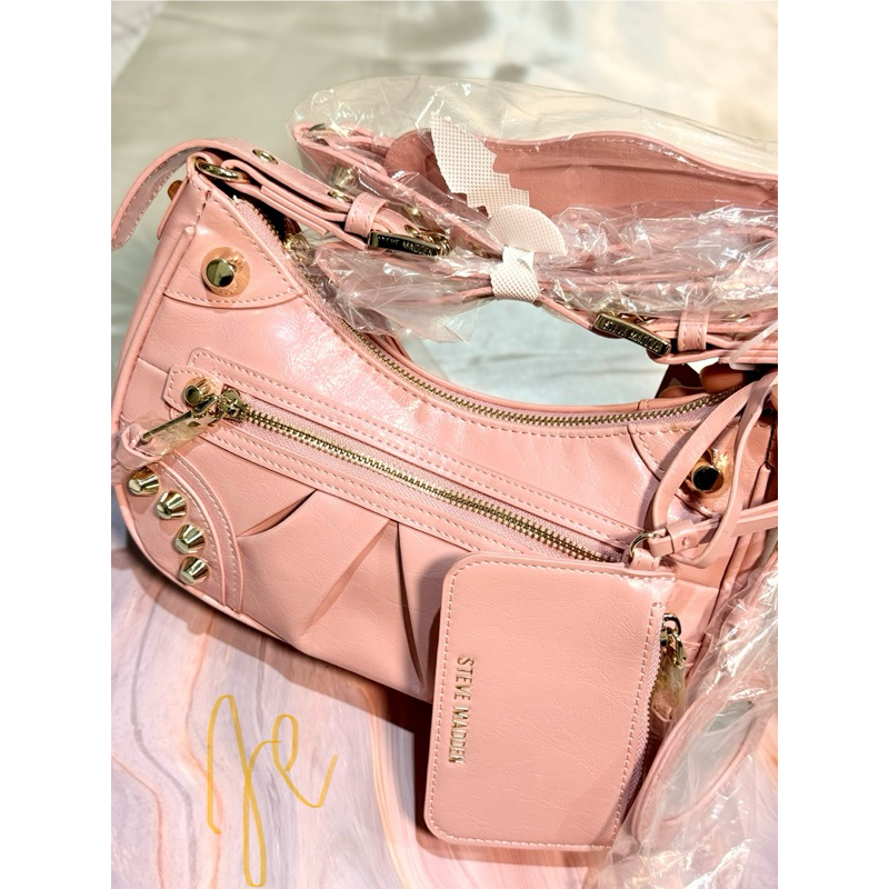 New Steve Madden BGLOWING Women Crossbody Bags (100% ori) - Pink