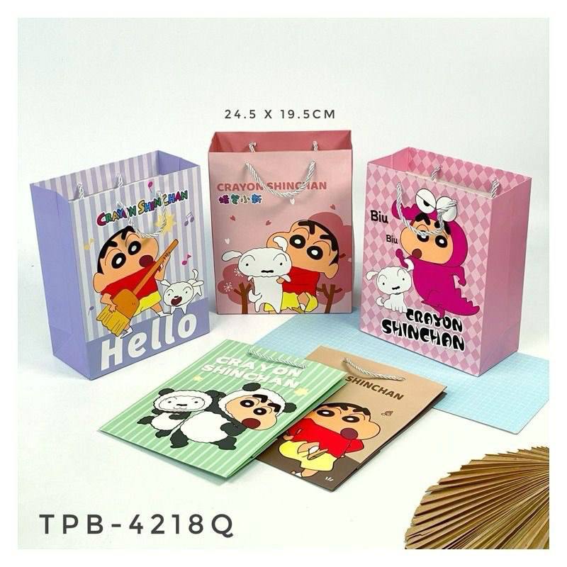 

OTH 4218Q - ISI 12 PAPERBAG UK 24.5X9.5X19.5 TALI KUR BERDIRI MTF SHINCHAN