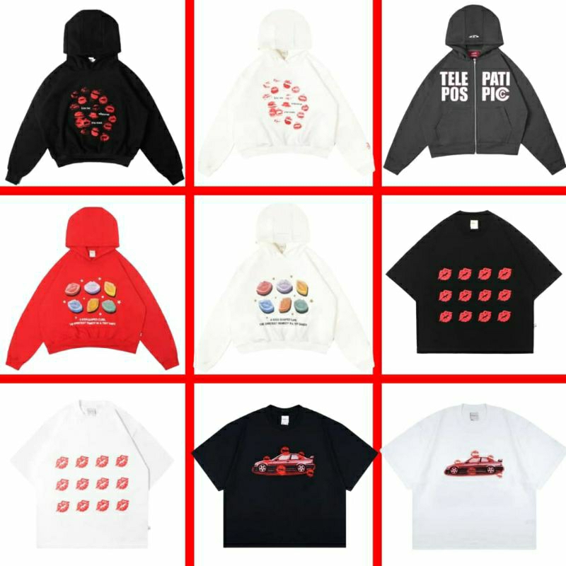 [100% ORIGINAL] Hoodie Telepati.che & T-Shirt Edition