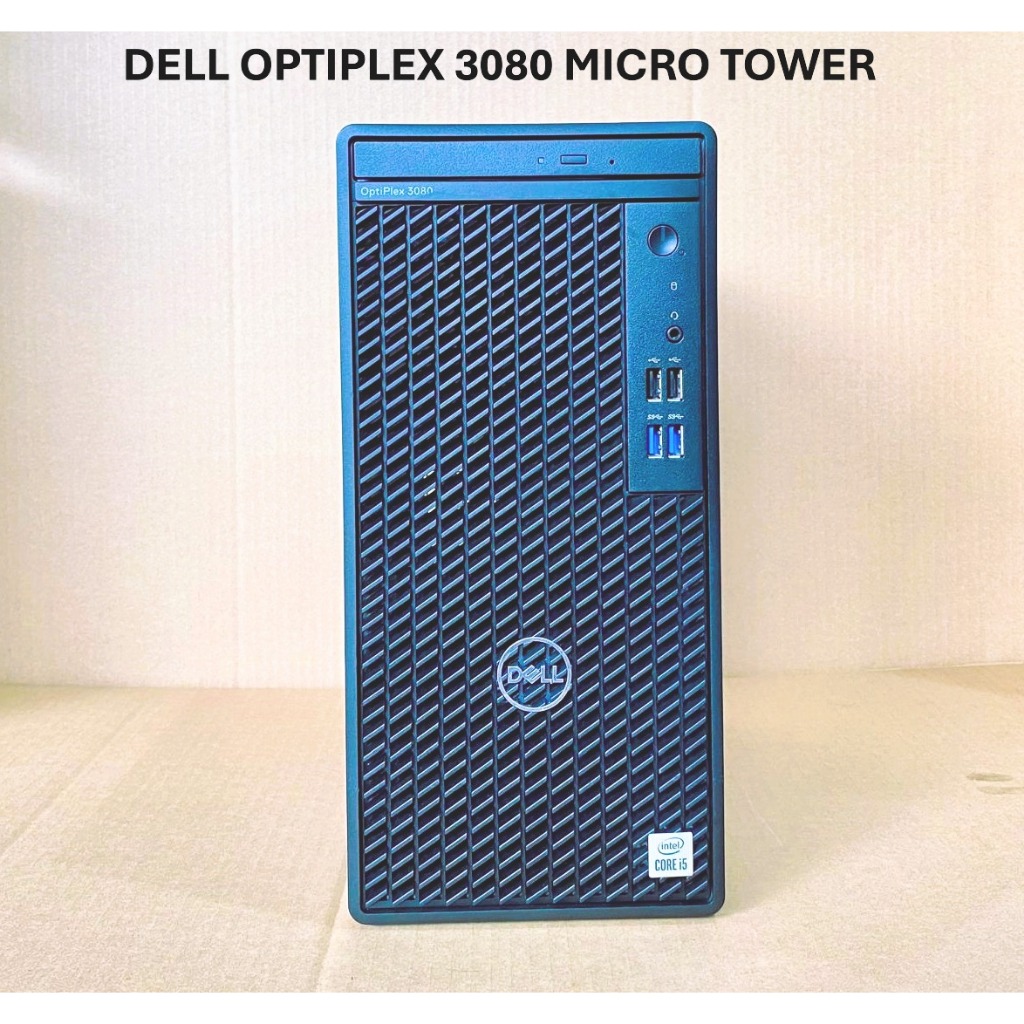 Dell OptiPlex 3080 Micro Tower Intel Core i5-10500 Ram 8Gb Ssd 256Gb Dvd Mulus like New bergaransi