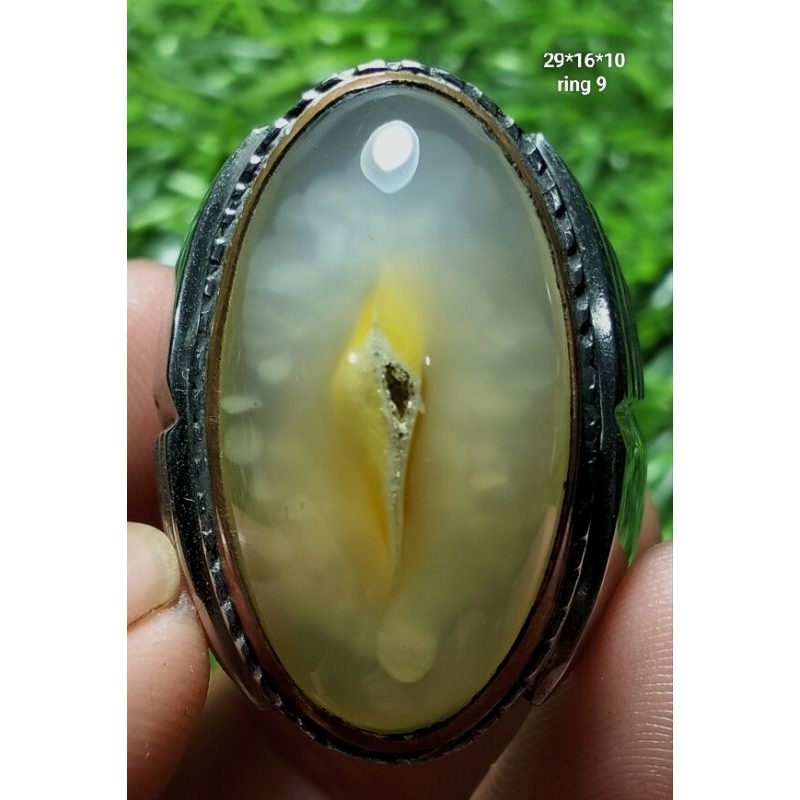 cincin akik pandan combong