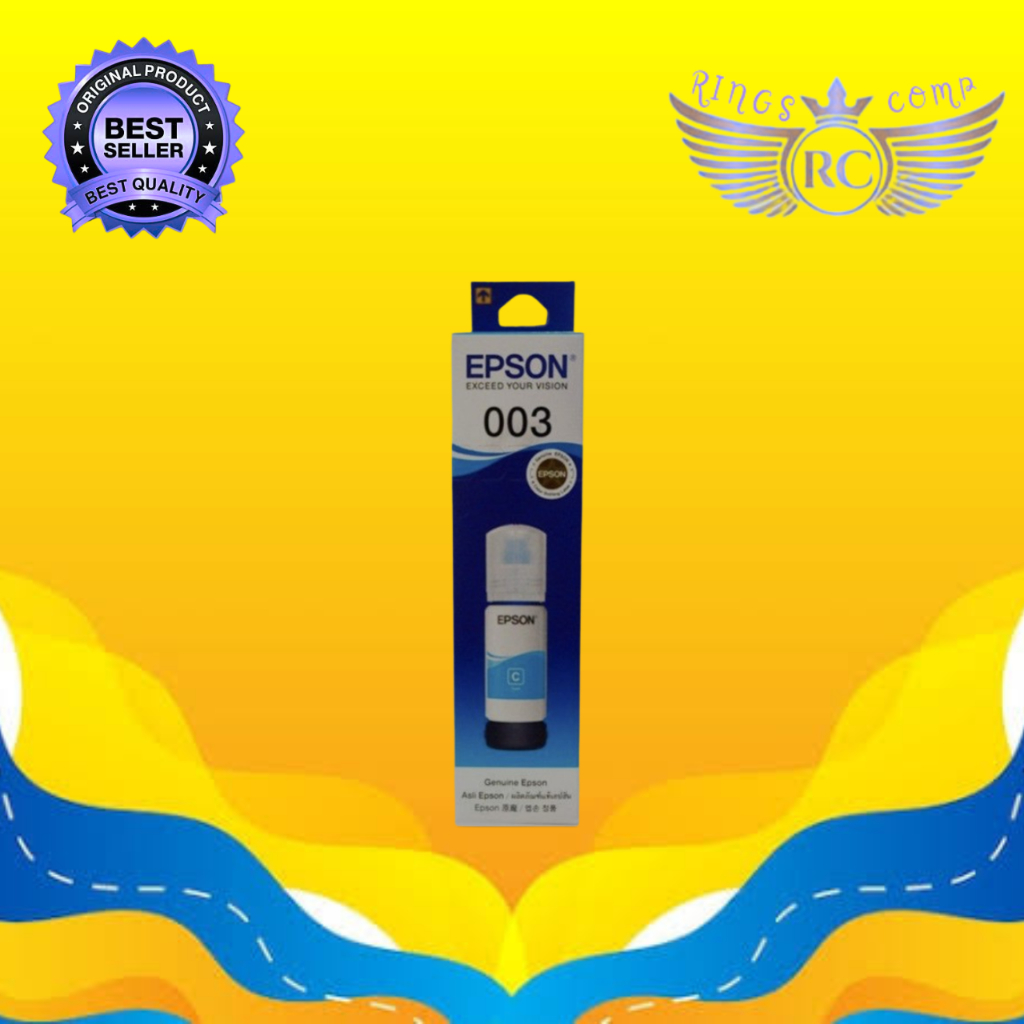 Tinta Epson 003 Cyan For Printer L1110 L3100