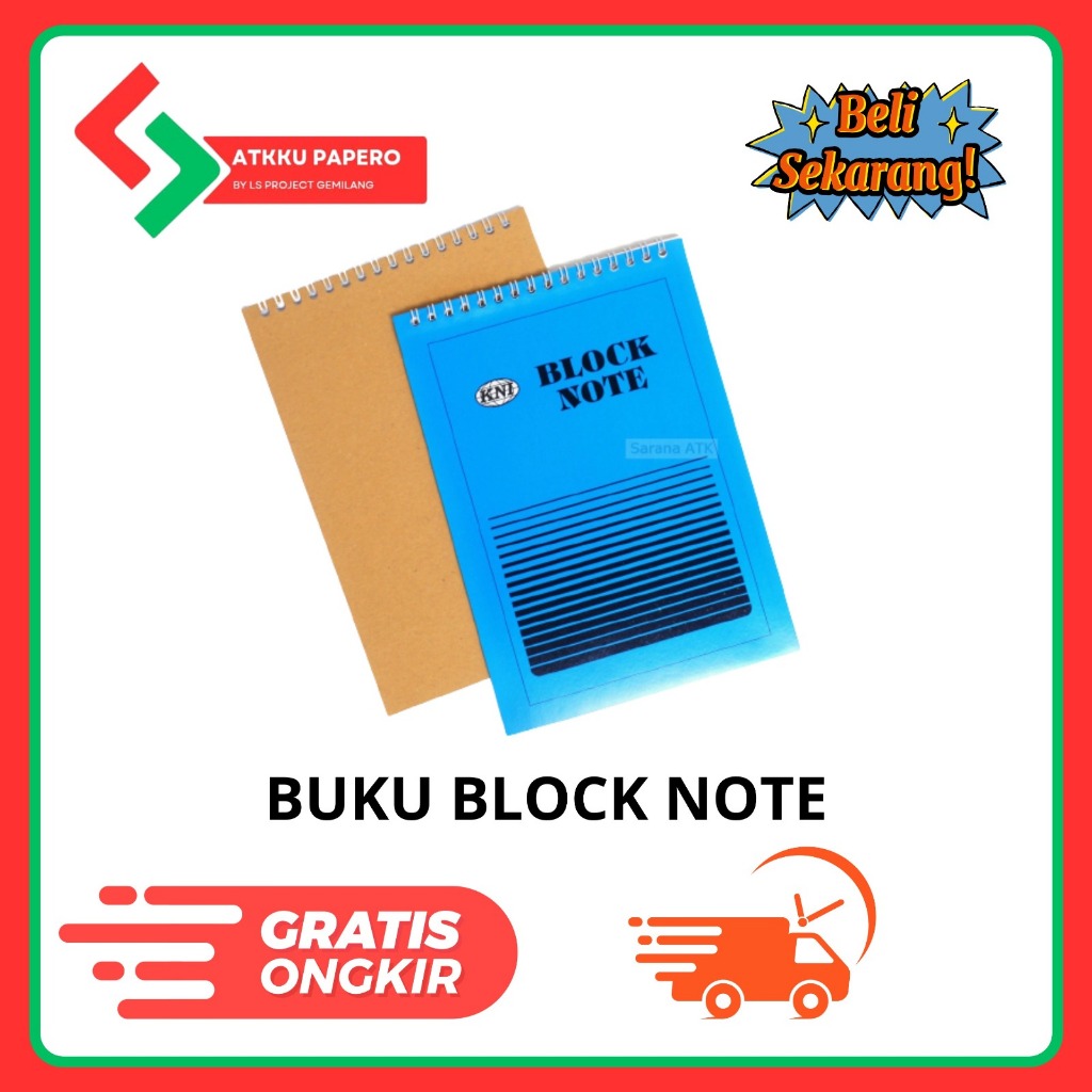 

BUKU BLOCK NOTE KNI/BUKU BERGARIS