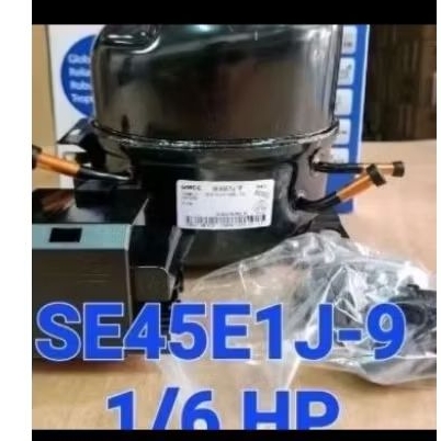 Kompresor kulkas 1/6hp ukuran 2 pintu original sharp