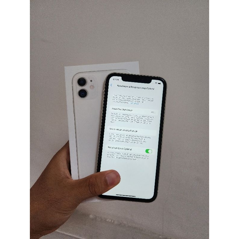 Iphone 11 128GB White Ibox