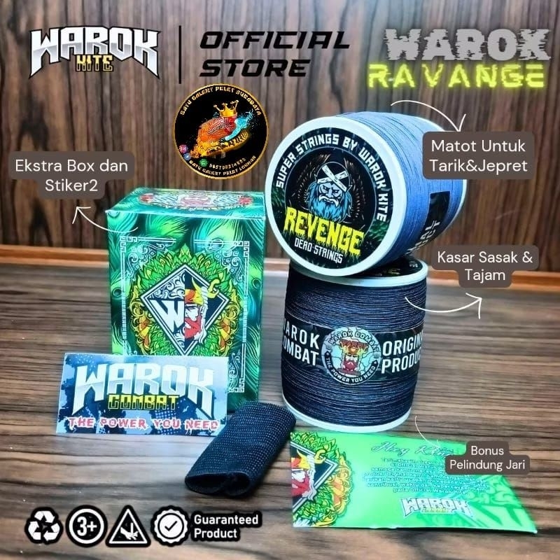 Senar Gelasan WAROK REVENGE Matot Spesial Tournament 1600 YARD (TARIK& JEPRET)