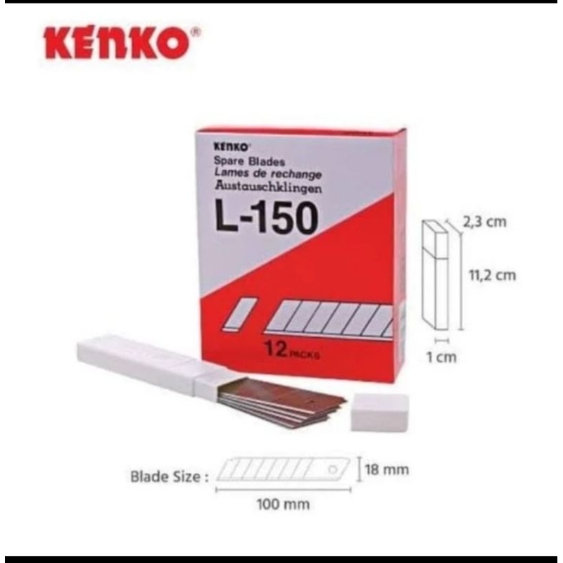 

Isi Refill Cutter Besar Kenko L-150