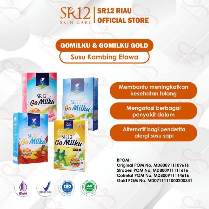 

Susu Kambing Gomilku SR12 200gr