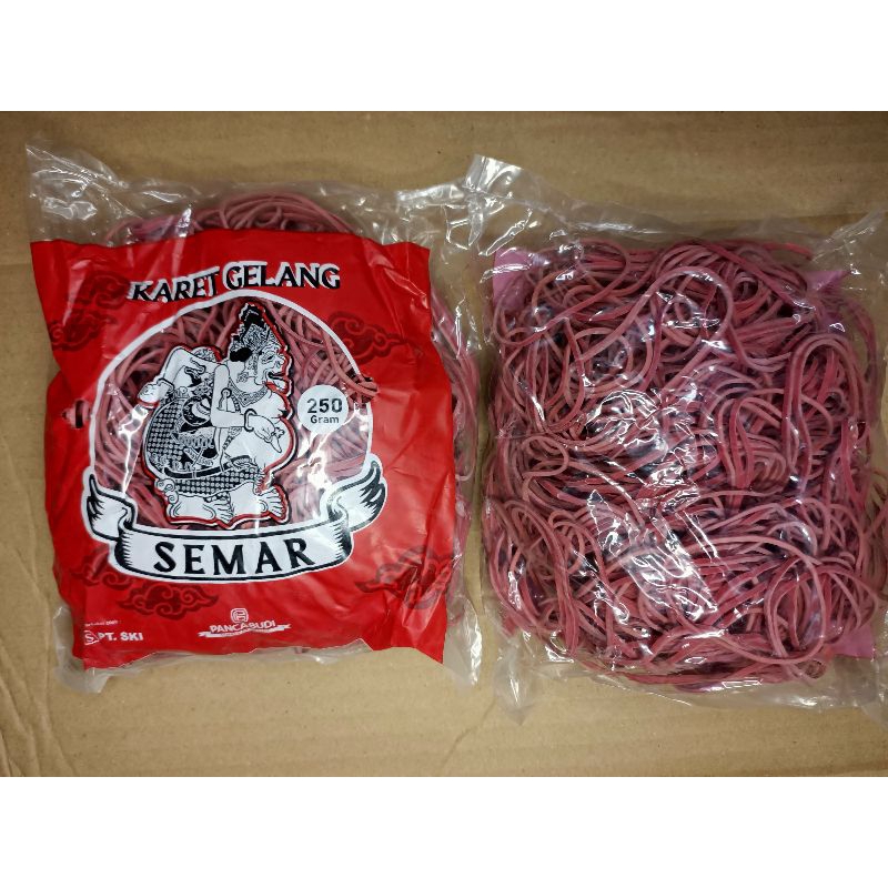 

karet gelang merk semar berat 250gram