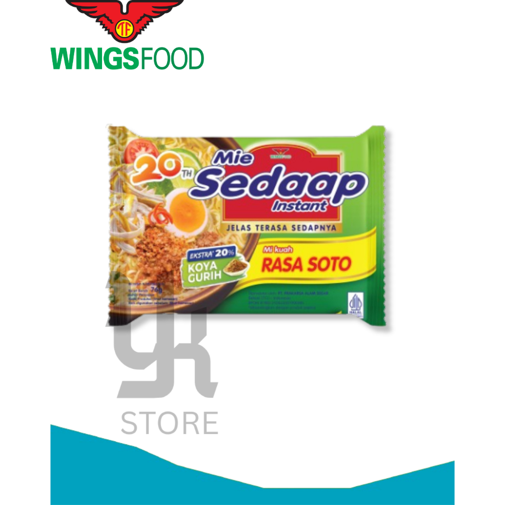 

Sedaap Mie Soto Instan 75gr