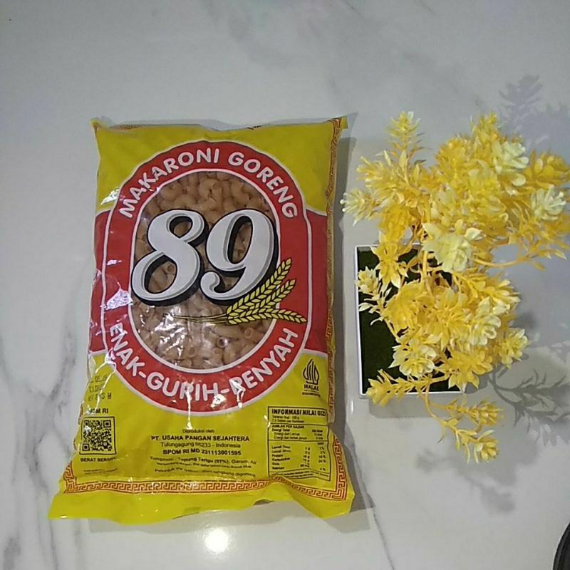 

1 kg 1000 gr makaroni goreng mentah enak gurih renyah