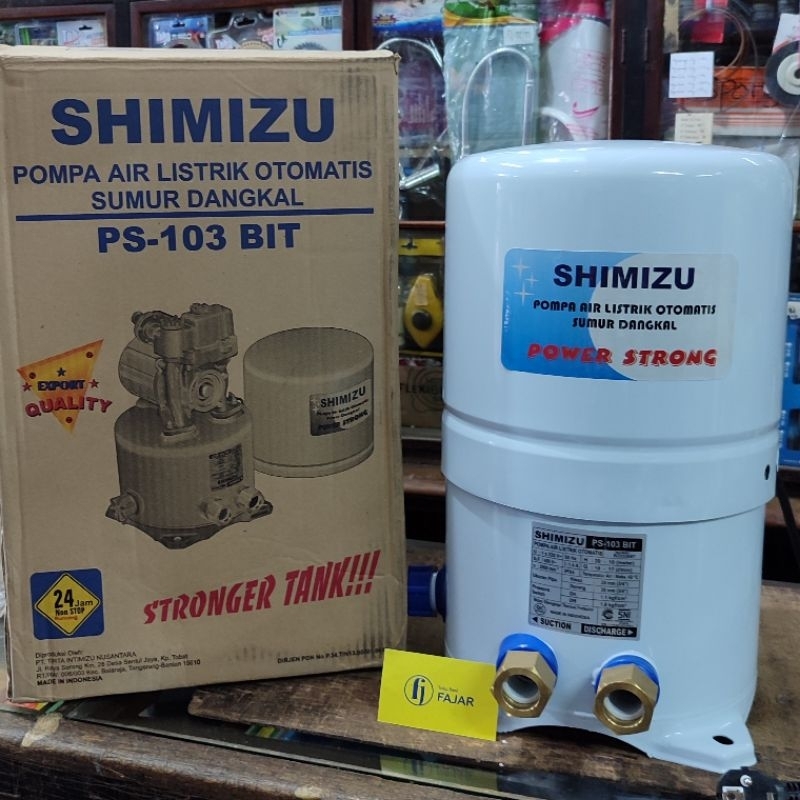 SHIMIZU PS 103 BIT Mesin Pompa Air Water pump rumah tangga pompa hisap sumur pdam tangki bak kolam