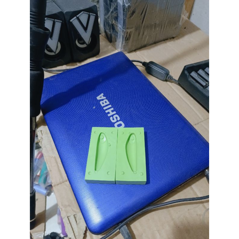 Molding Cetakan Lure WTD 5cm + panduan Pengecoran