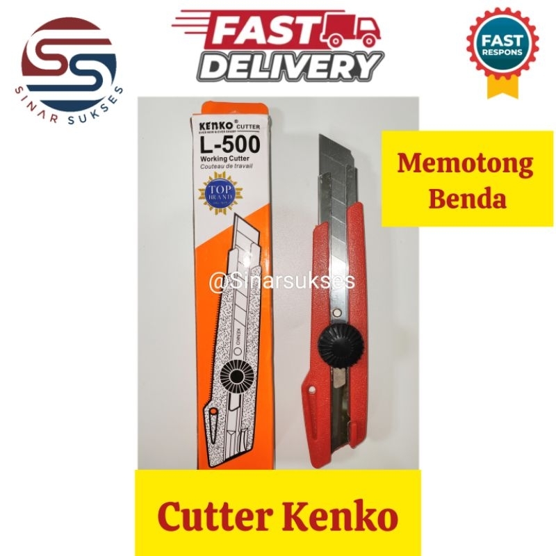 

CUTTER KENKO L500/ Cutter Besar/Cutter Stainless steel/Cutter Kenko