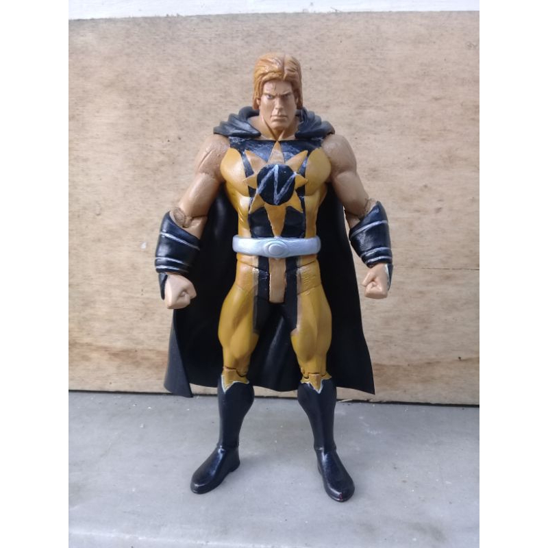 custom action figure DC nuclear man Superman villain enemy # DC justice league Batman flash mcfarlan