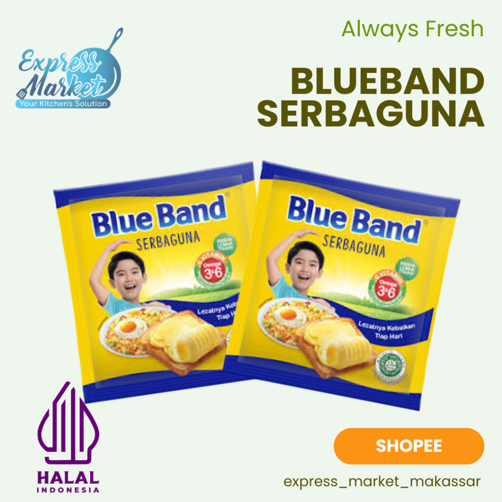 

Blue Band Serbaguna 200gr