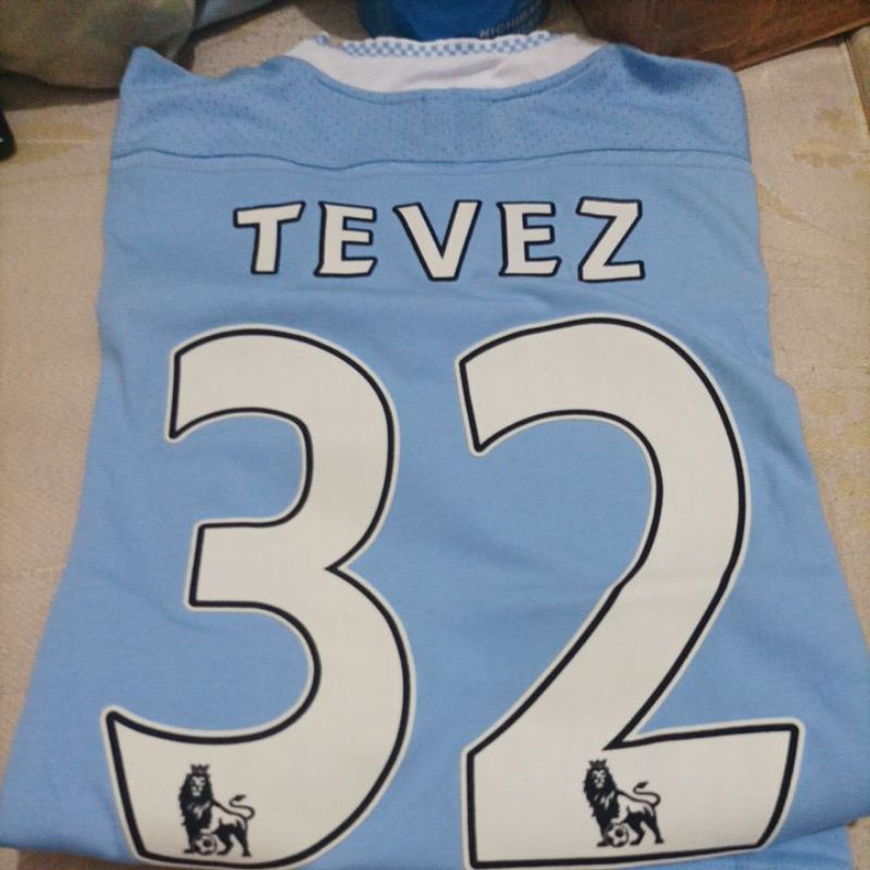 Baju bola futsal Carlos Tevez City