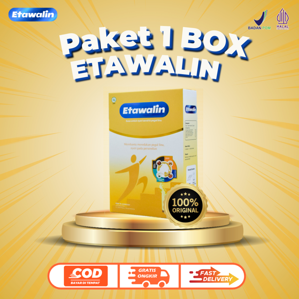 

Etawalin Solusi Mengatasi Asam Urat dan Tulang ORI 1 Box