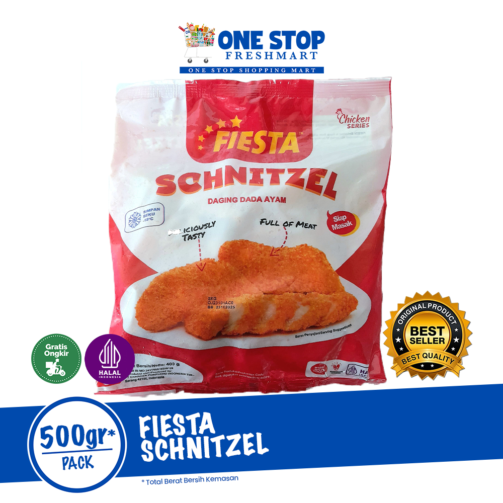 

FIESTA SCHNITZEL 400GR / FIESTA SCHNITZEL 400GR