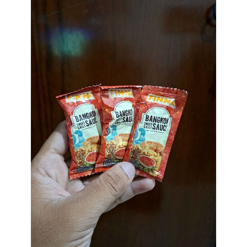 

Saus Bangkok Finna Sachet 9gr Exp. April. 2026 [LINK KHUSUS INSTAN/SAMEDAY] | Saus Dimsum