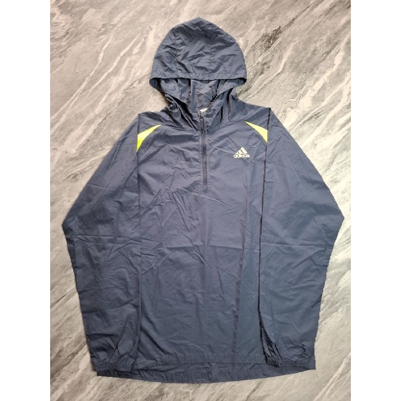 Jaket Windbreaker Adidas Second Branded Mulus