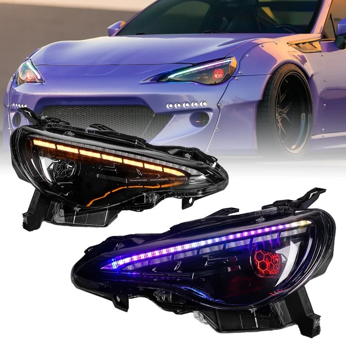 Headlamp FT86 Headlamp GT86 Headlamp SUBARU Headlamp BRZ ZC6 RGB Sequintal