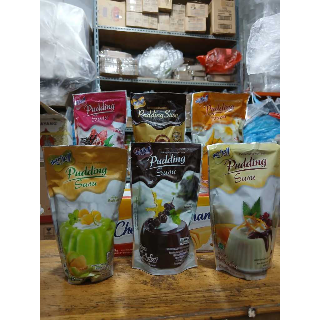 

Nutrijell Puding Susu Puding Bubuk Instan