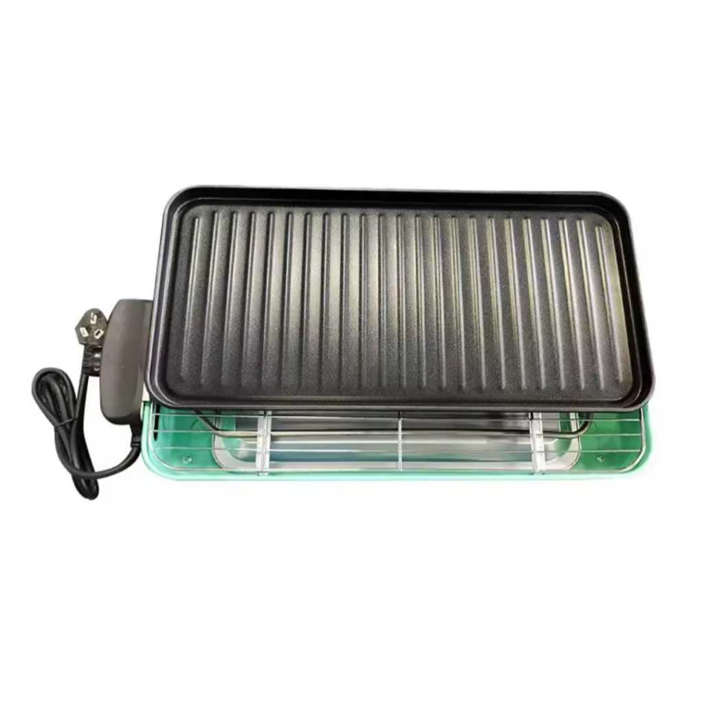 Panci listrik/Panci M&M BBQ Bulat/Panci Panggang Elektrik Grill