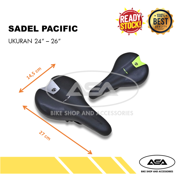 Jok SADEL Sepeda MTB BMX Sepeda Anak Sepeda Dewasa PACIFIC | TURANZA baru murah empuk ori