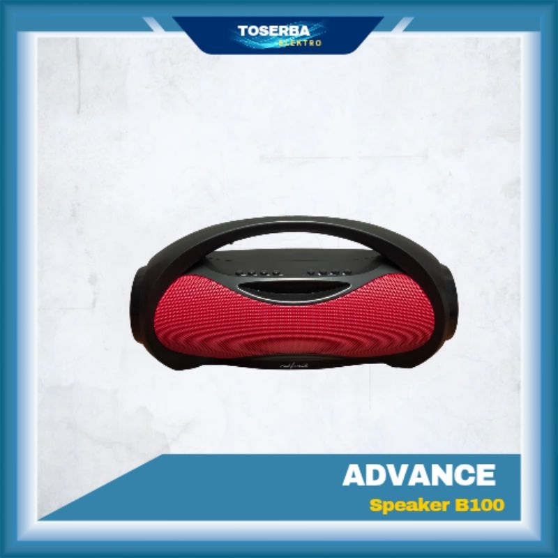 SPEAKER ADVANCE B100 / SPEAKER BLUETHOOT / SPEAKER PORTABLE / SPEAKER