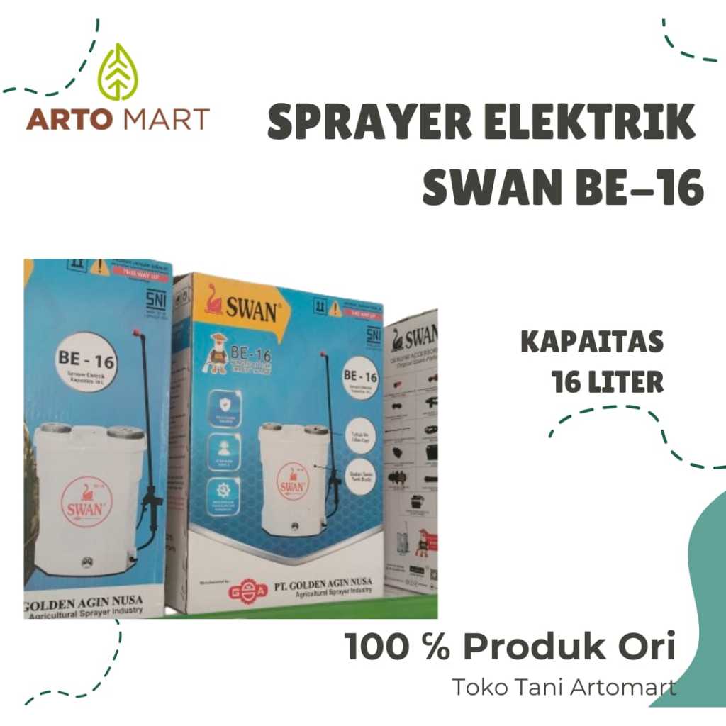 Semprotan Hama dan Disinfektan SWAN BE 16 Liter