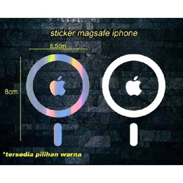 STIKER CUTTING HP IPHONE STIKER APPLE