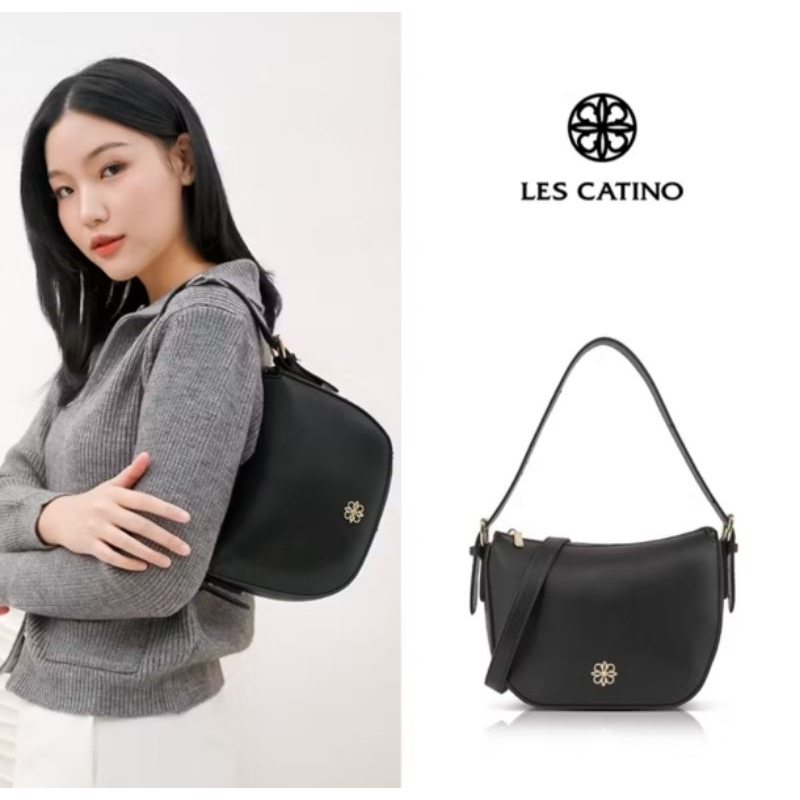 Tas Wanita Selempang LES CATINO Original Branded Mall Murah Wanda Saddle